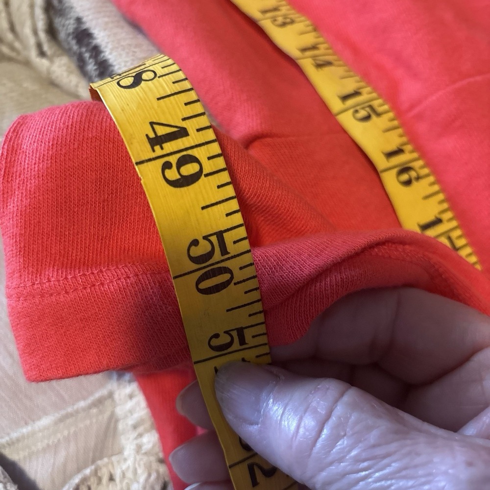 Free People Beach Dress Women's Size Large L Sleeveless Red/Orange 100% Cotton - Picture 7 of 8